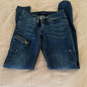 Levi's Dark Blue Denim Leggings